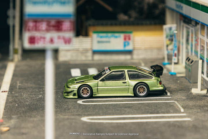 Scale 1/64 - Toyota Sprinter Trueno AE86 Widebody Green - Tarmac Works