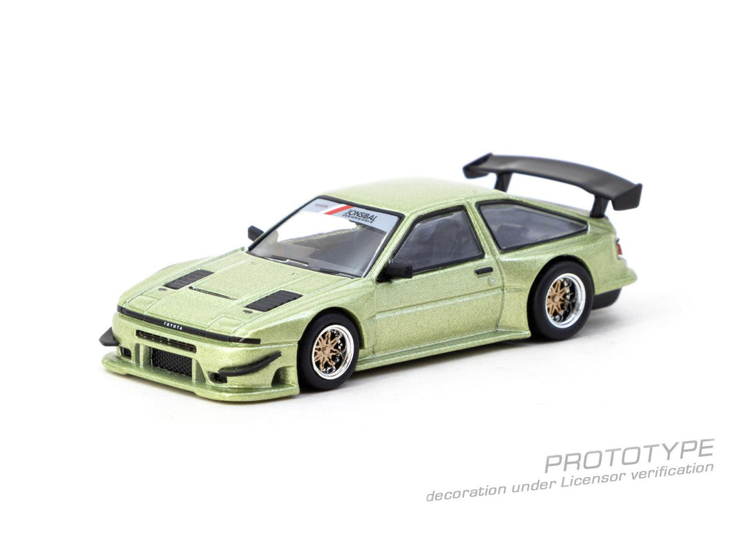 Scale 1/64 - Toyota Sprinter Trueno AE86 Widebody Green - Tarmac Works