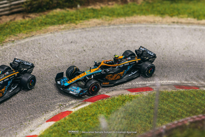Scale 1:64 - McLaren MCL36 Abu Dhabi Grand Prix 2022 Lando Norris - Tarmac Works