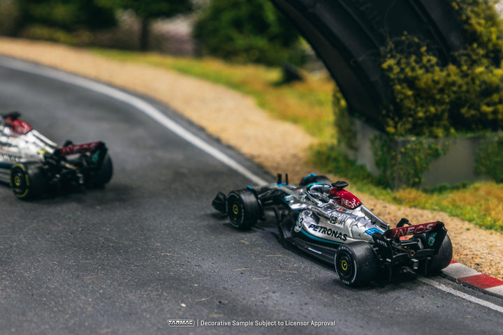 Scale 1:64 - Mercedes-AMG F1 W13 E Performance Belgian Grand Prix 2022 George Russell - Tarmac Works