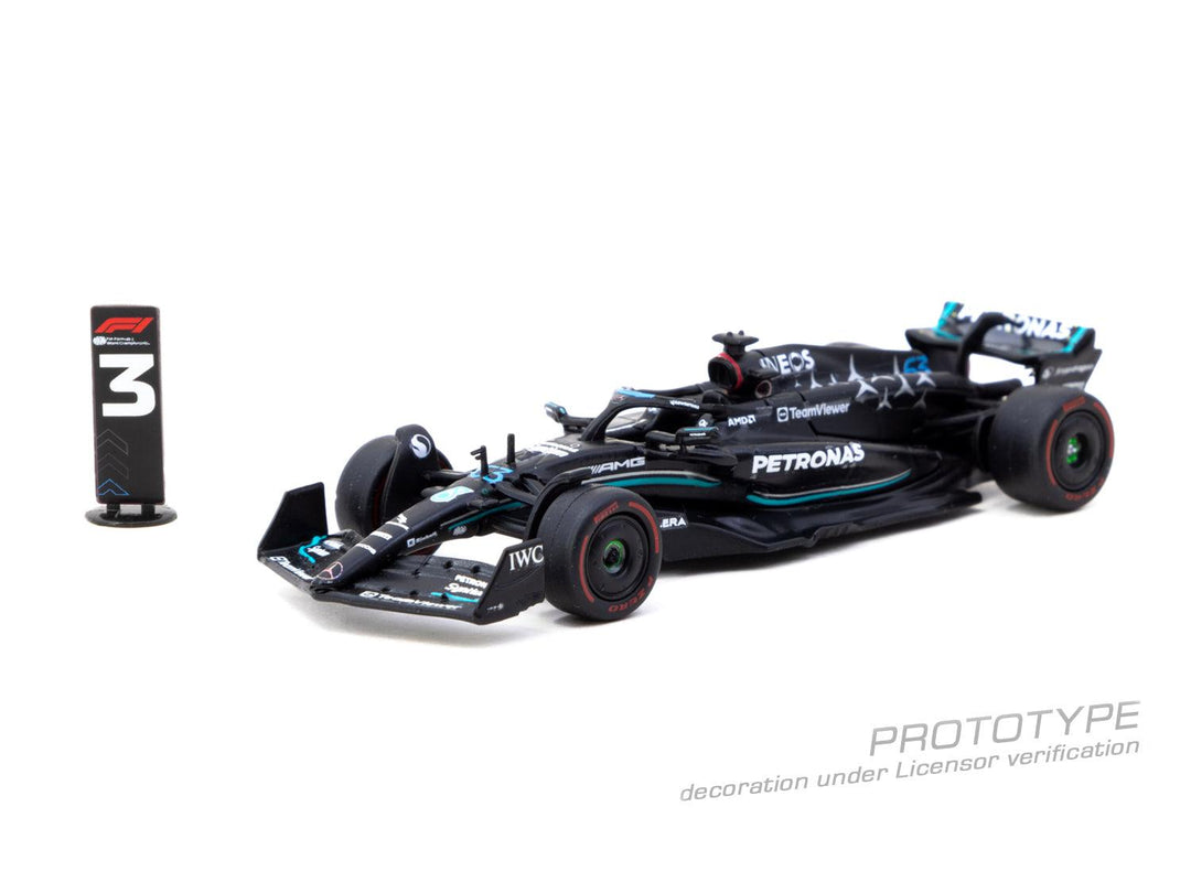 Scale 1:64 - George Russell - Mercedes-AMG F1 W14 E Performance Spanish Grand Prix 2023 - Tarmac Works