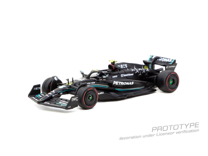 Scale 1:64 - Lewis Hamilton Mercedes-AMG F1 W14 E Performance Hungarian Grand Prix 2023 Pole Position - Tarmac Works