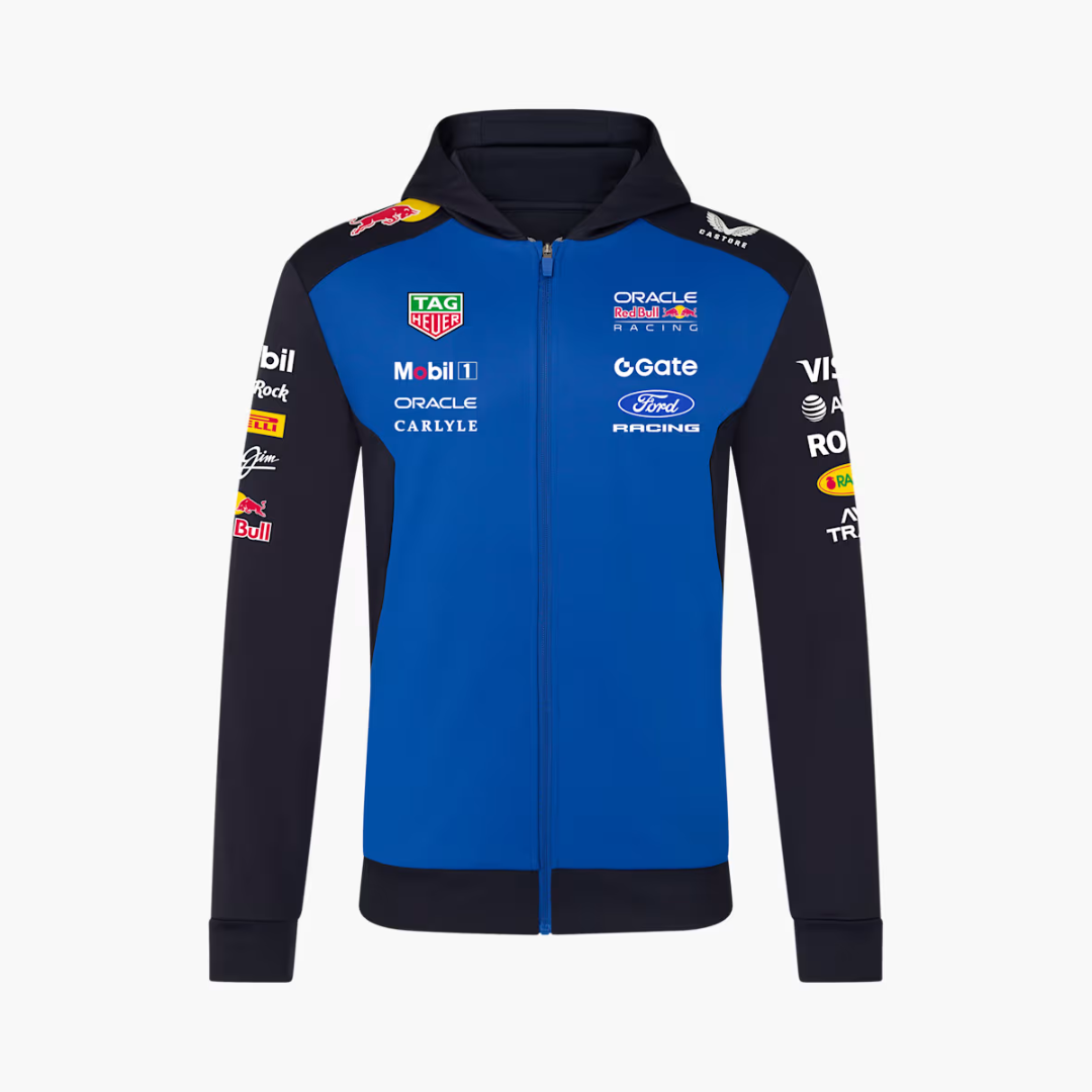 Red Bull Racing 2026 Team Full Zip Hoodie – Driven By