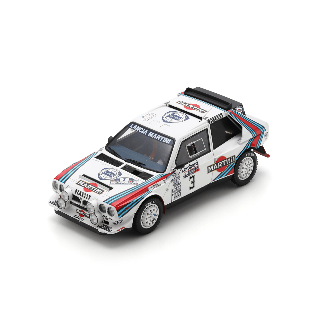 Lancia Delta S4 No.3 2nd Rally Lombard RAC Rally 1985 - Spark Model Car