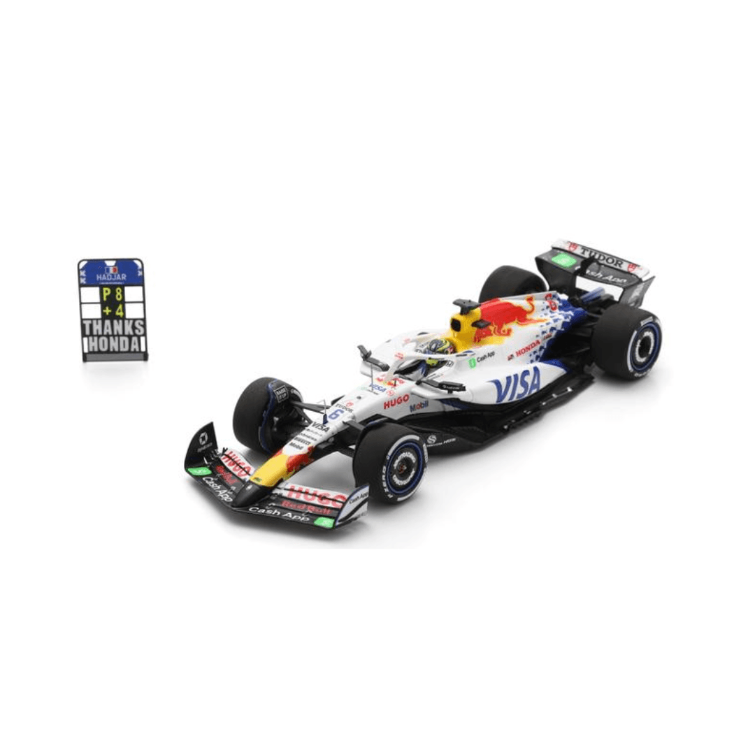 Isack Hadjar – Japanese GP 2025 8th 2025 Visa Cash RB F1 Team VCARB 02 Model Car - Spark Model