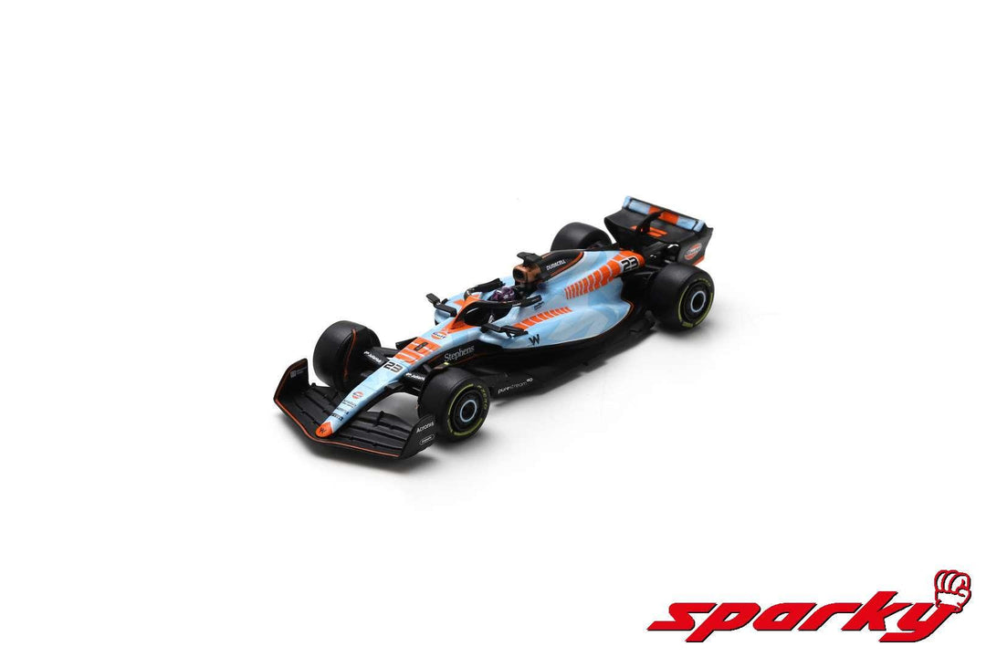 Williams FW45 2023 F1 Season Model Car Scale 1:64 Sparky