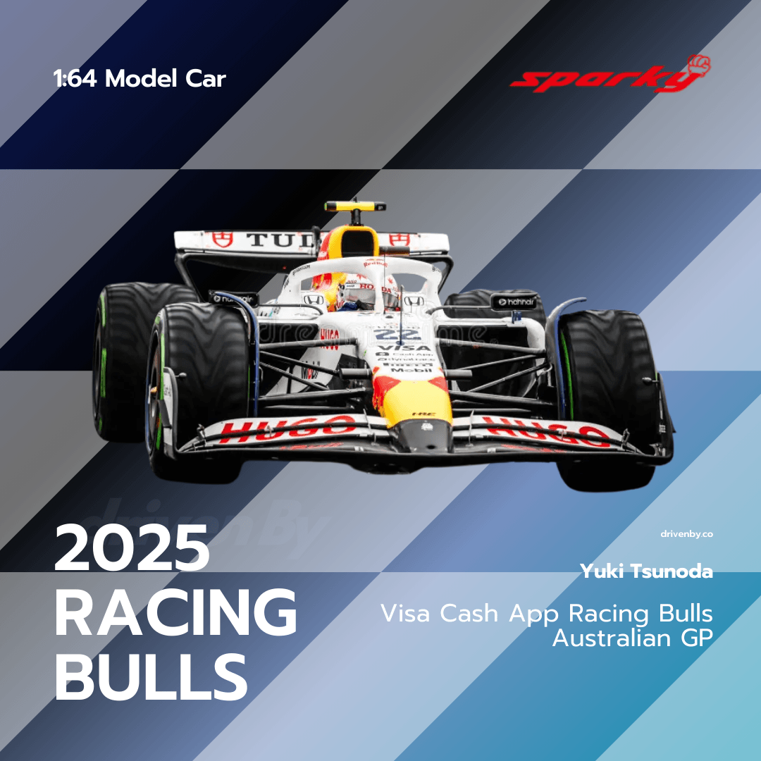 Racing Bulls VCARB 02 - Yuki Tsunoda Australian GP 2025 Model Car Scale 1:64 Sparky