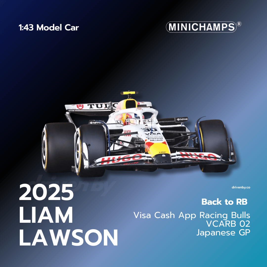 Liam Lawson – Japanese GP 2025 2025 Visa Cash RB F1 Team VCARB 02 Model Car - Minichamps