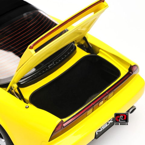 NSX MK1 NA1 Yellow - 1/18 LCD Model Model Car