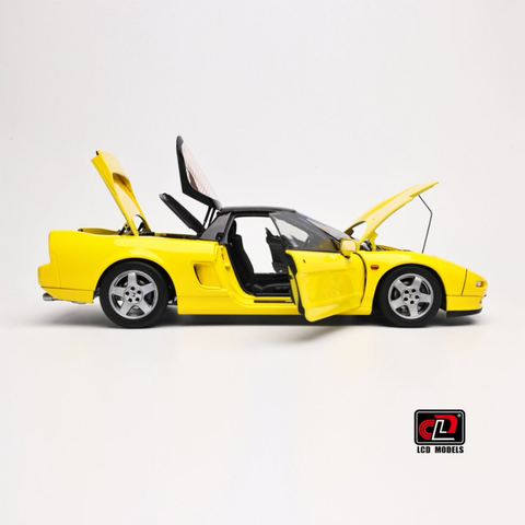 NSX MK1 NA1 Yellow - 1/18 LCD Model Model Car