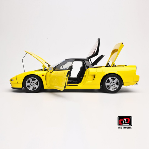 NSX MK1 NA1 Yellow - 1/18 LCD Model Model Car