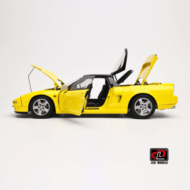 Honda NSX MK1 NA1 Yellow - 1/18 LCD Model Model Car