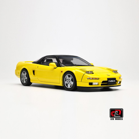 NSX MK1 NA1 Yellow - 1/18 LCD Model Model Car