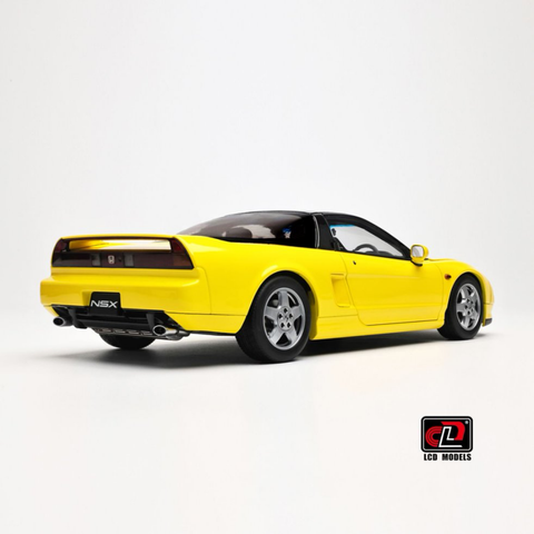 NSX MK1 NA1 Yellow - 1/18 LCD Model Model Car