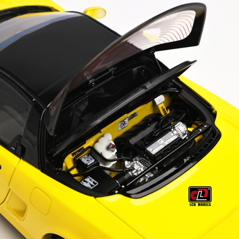 NSX MK1 NA1 Yellow - 1/18 LCD Model Model Car