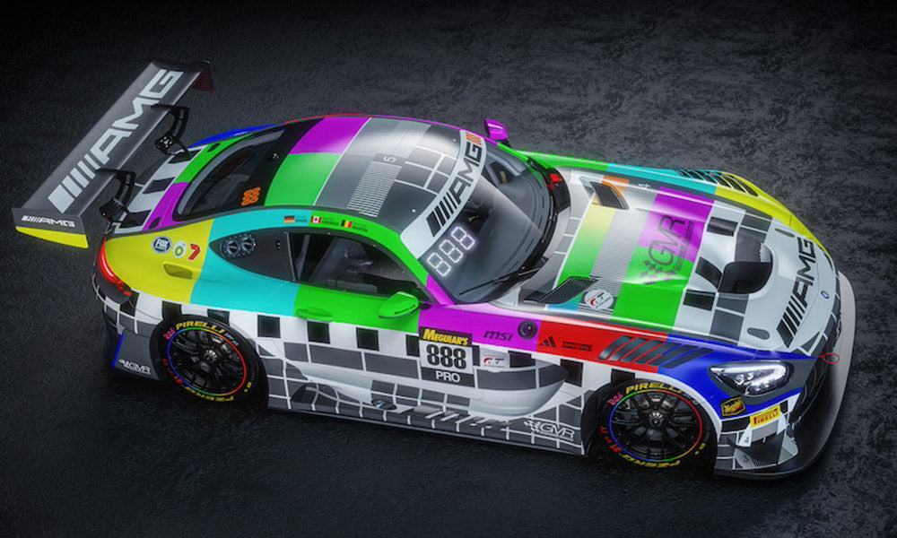 Mercedes-AMG GT3 EVO No.888 Mercedes-AMG Team GMR Bathurst 12H 2025 - Spark Model Car