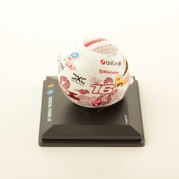 Charles Leclerc Helmet Chinese GP Special Scuderia Ferrari F1 Season 2025 Helmet - 1:5 Model Helmet Looksmart