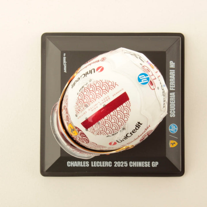 Charles Leclerc Helmet Chinese GP Special Scuderia Ferrari F1 Season 2025 Helmet - 1:5 Model Helmet Looksmart