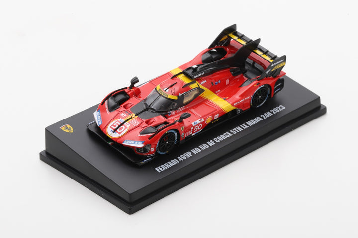 Ferrari 499P No.50 Le Mans 5TH 24H 2023 - Looksmart Scale 1:64 Model Car