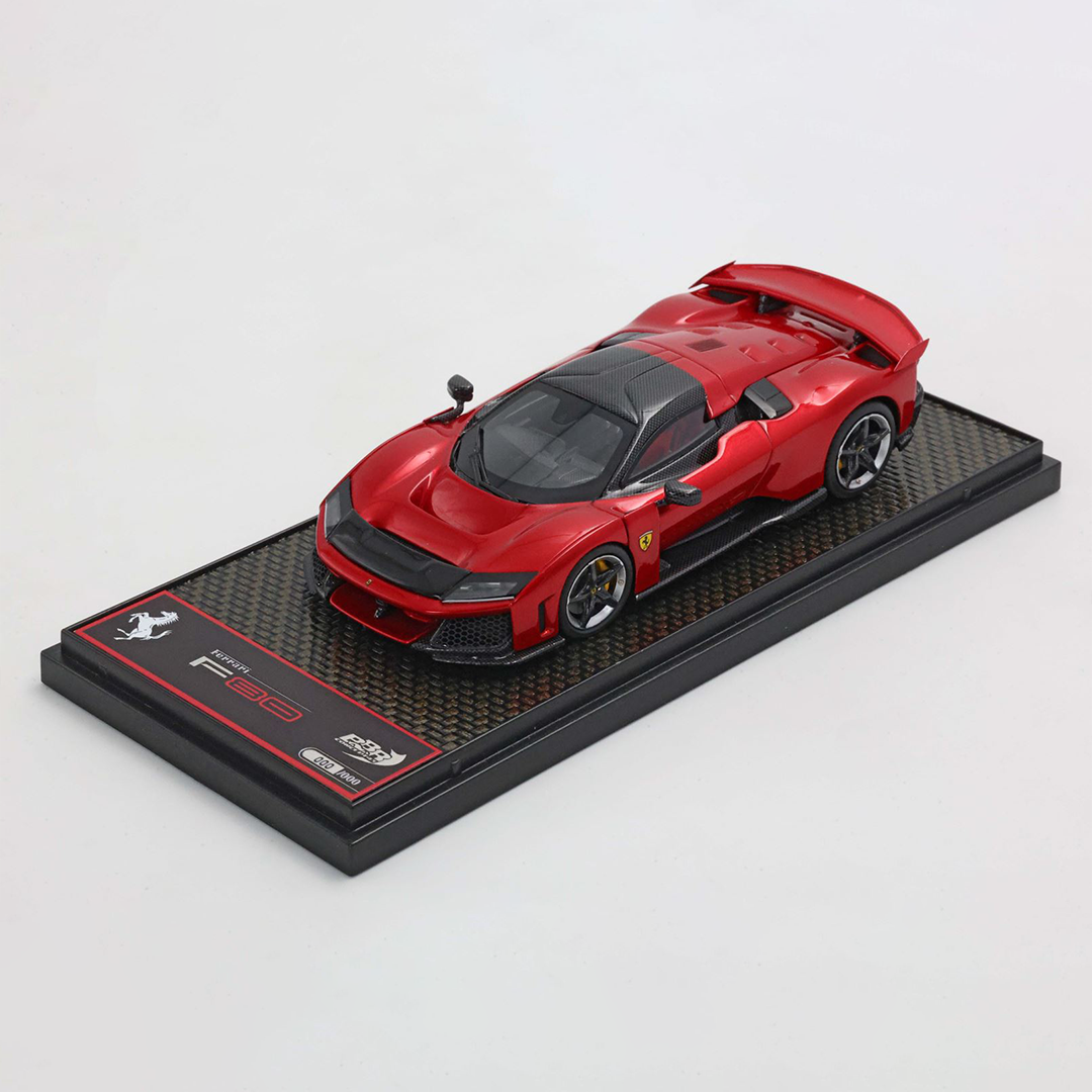 Ferrari F80 carbon optional Rosso Supercar 1:43 - BBR Model Car