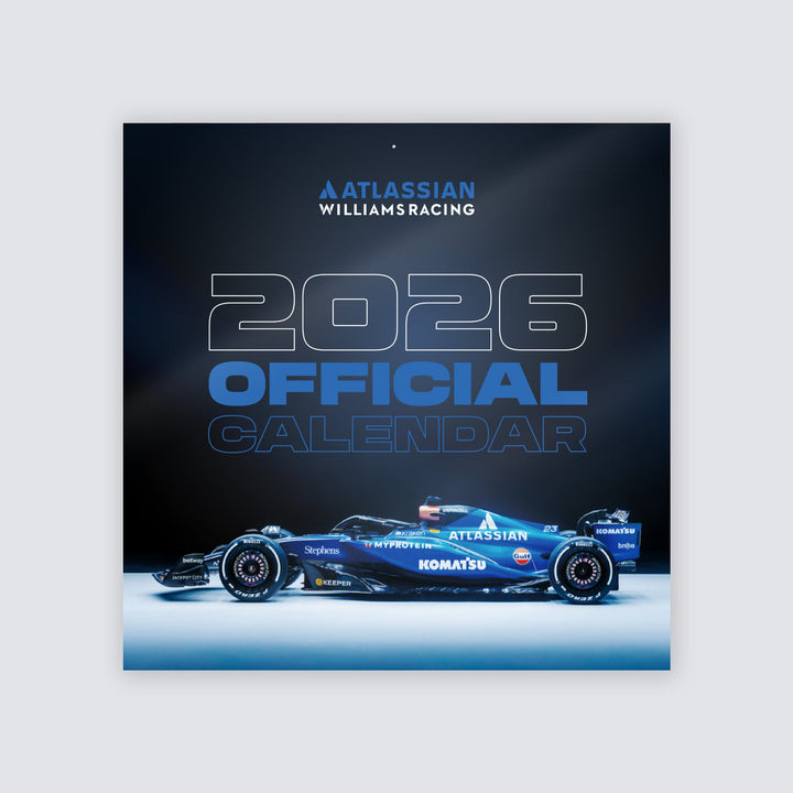 Atlassian Williams Racing Official 2026 Calendar - Automobilist