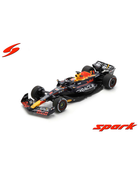 Red Bull Racing RB19 - 2023 F1 Model Car - Max Verstappen Bahrain GP 2023 Winner - Spark Model