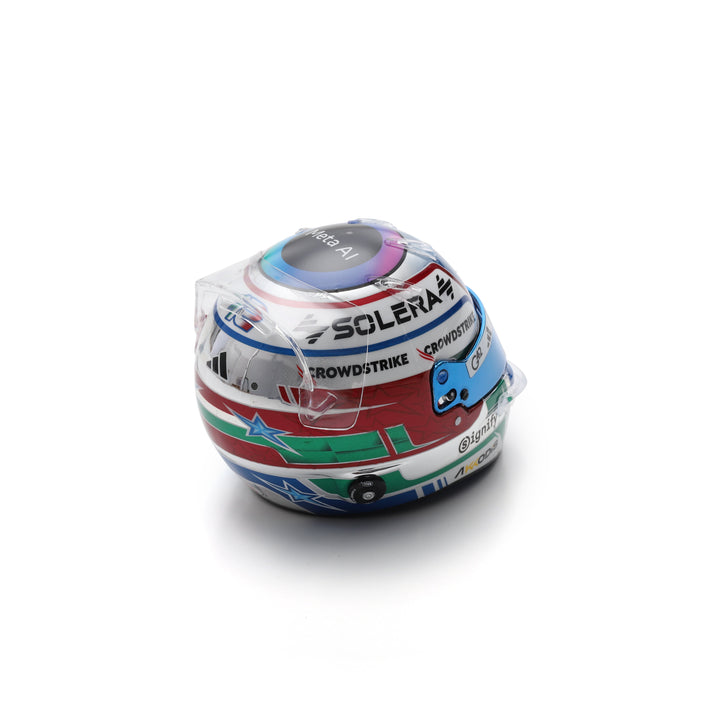 Kimi Antonelli Helmet Las Vegas 2025 Mercedes-AMG PETRONAS F1 Team - Spark 1:5 Helmet