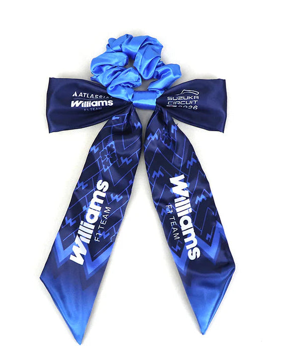 Williams F1 Team 2026 蝴蝶結髮圈 Ribbon Scrunchie (Suzuka Special Edition)