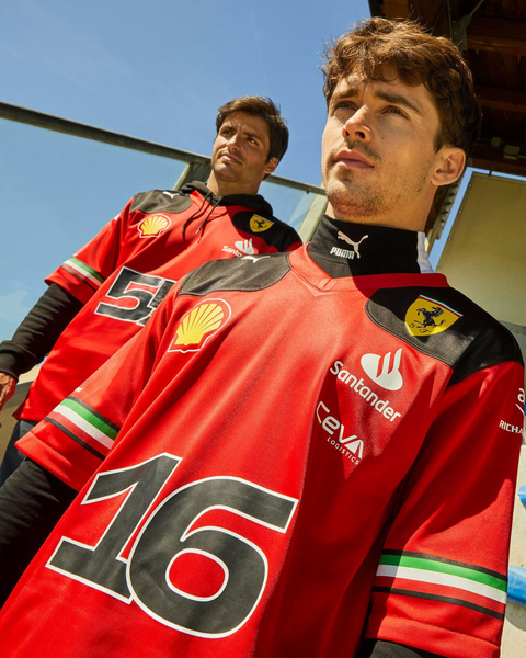 Scuderia Ferrari F1 2023 Replica Football Jersey Carlos Sainz #55