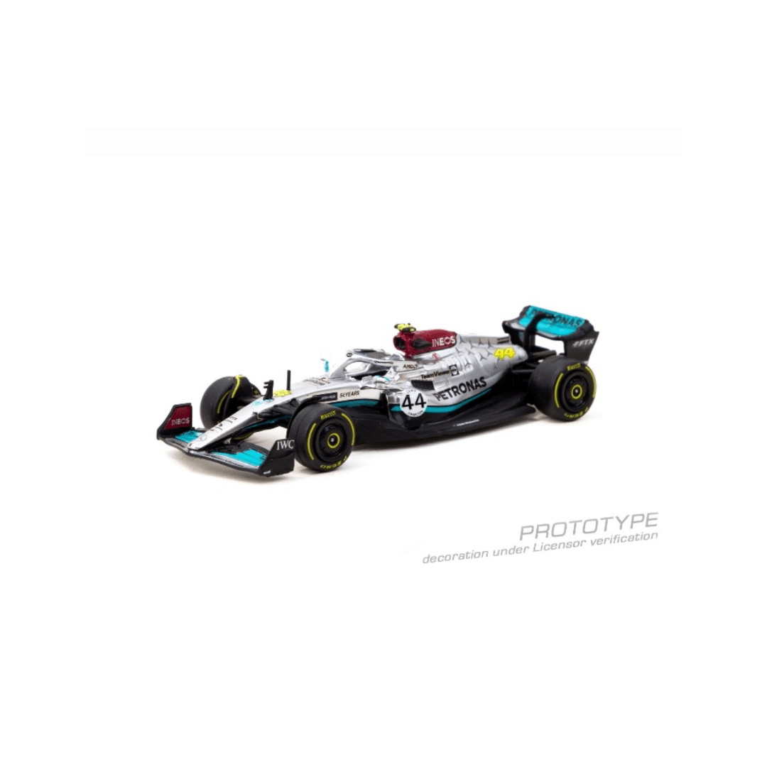 Scale 1:64 - Mercedes-AMG F1 W13 E Performance Belgian Grand Prix 2022 Lewis Hamilton - Tarmac Works