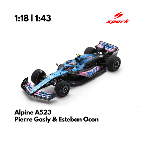Spark Alpine A523 Renault #31 Esteban Ocon Monaco GP 2023 1/43 S8566 Spark Alpine A523 Renault #31 Esteban Ocon Monaco GP 2023 1/43 S8566