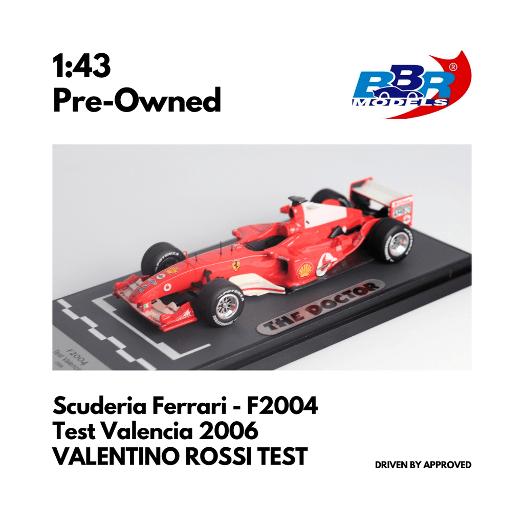 BBR BG366 FERRARI F2008 Valentino ROSSI Test BBR BG366 FERRARI F2008 Valentino ROSSI Test