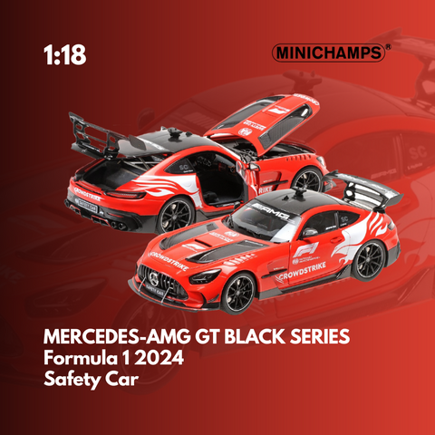 Mercedes AMG GT Black Series 2024 Formula 1 Safety Car - Minichamps 1:18 Model Car