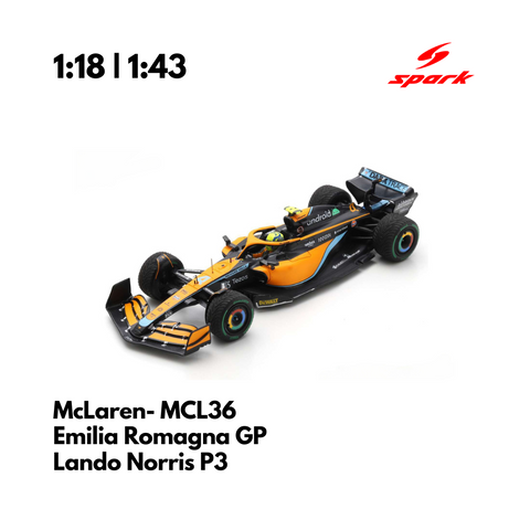 McLaren- MCL36 Emilia Romagna GP Lando Norris P3