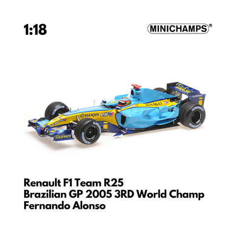 Renault  R25/R26 Fernando Alonso 1/18 Minichamps Model Car