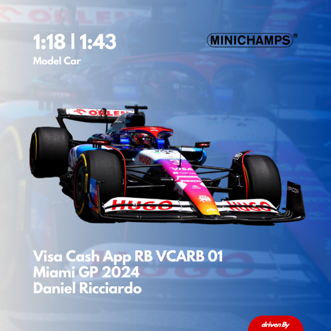 Daniel Ricciardo - Visa Cash App RB VCARB 01 - Miami GP 2024 Model Car - Minichamps