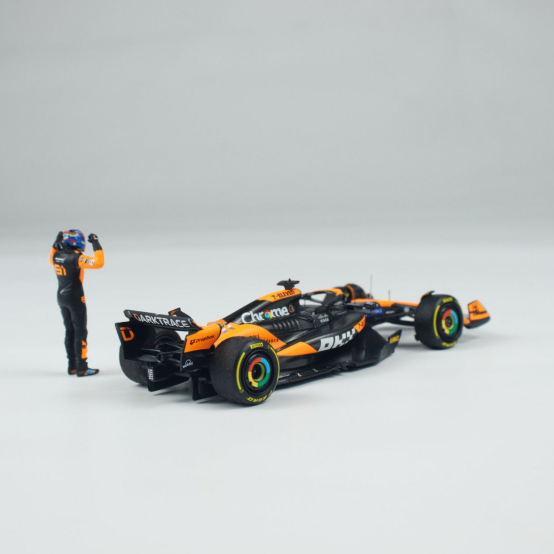 Oscar Piastri First Win Model Car -  McLaren F1 MCL38 Hungary GP 2024 Winner Limited Edition | 1:43 Minichamps Model Car