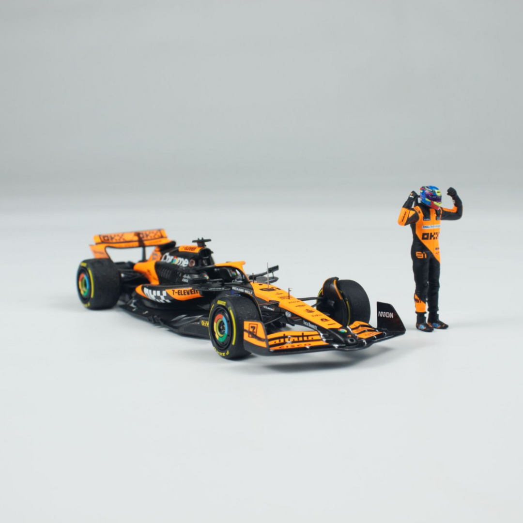 Oscar Piastri First Win Model Car -  McLaren F1 MCL38 Hungary GP 2024 Winner Limited Edition | 1:43 Minichamps Model Car