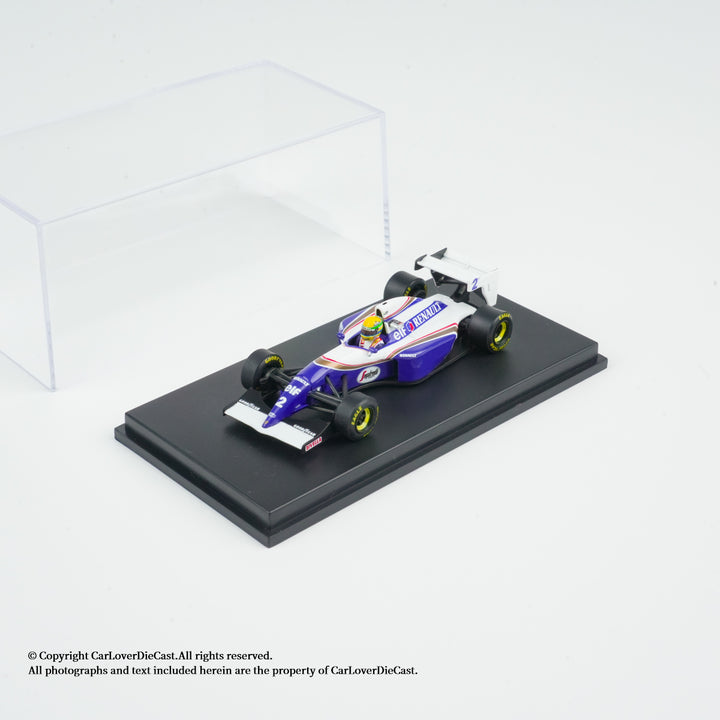 Scale 1:64 Ayrton Senna Brazil GP 1994 Williams Renault FW16 - 1:64 Minichamps Model Car