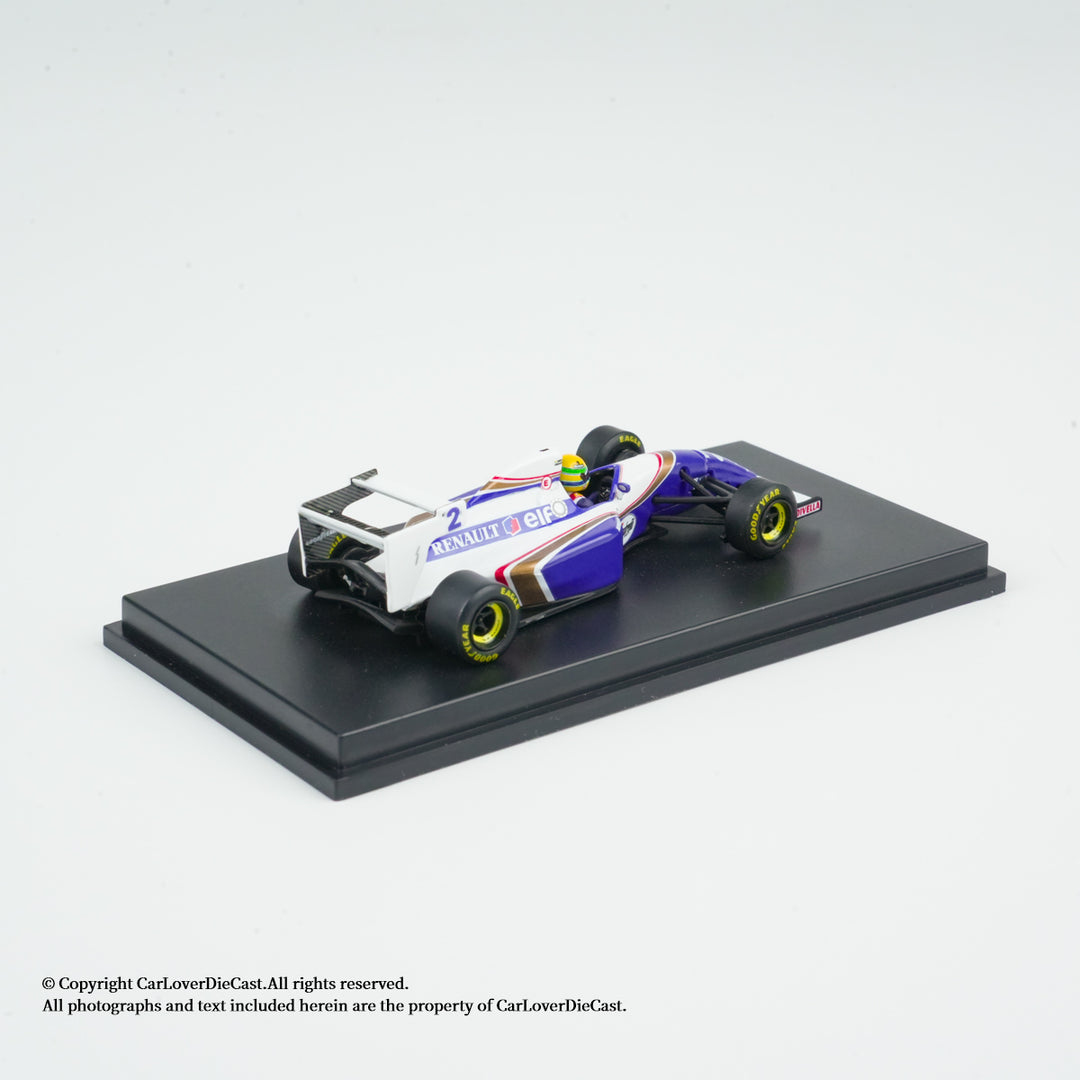Scale 1:64 Ayrton Senna Brazil GP 1994 Williams Renault FW16 - 1:64 Minichamps Model Car