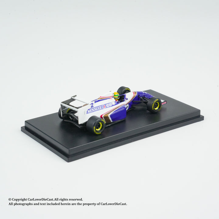 Scale 1:64 Ayrton Senna Brazil GP 1994 Williams Renault FW16 - 1:64 Minichamps Model Car