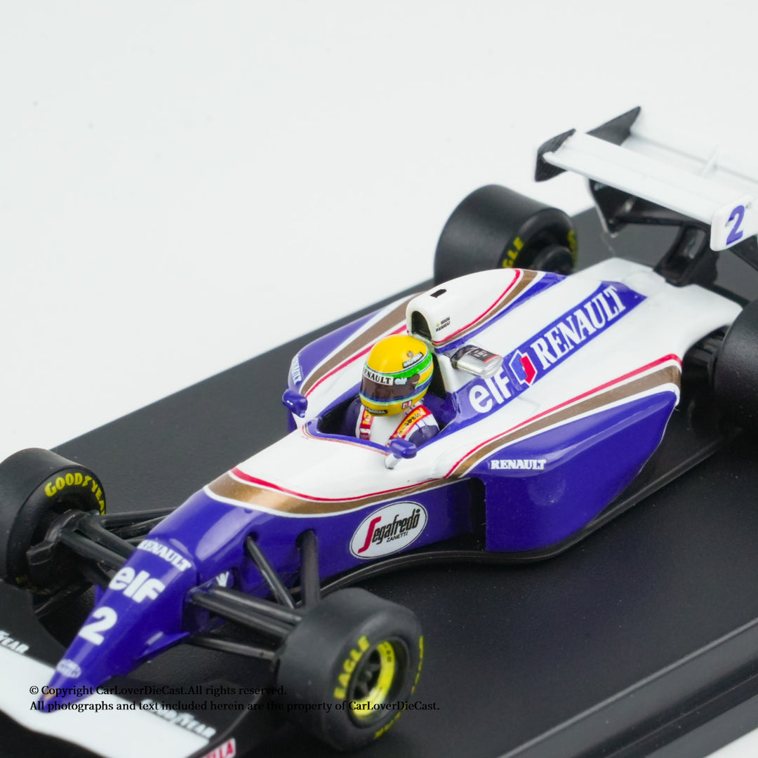Scale 1:64 Ayrton Senna Brazil GP 1994 Williams Renault FW16 - 1:64 Minichamps Model Car
