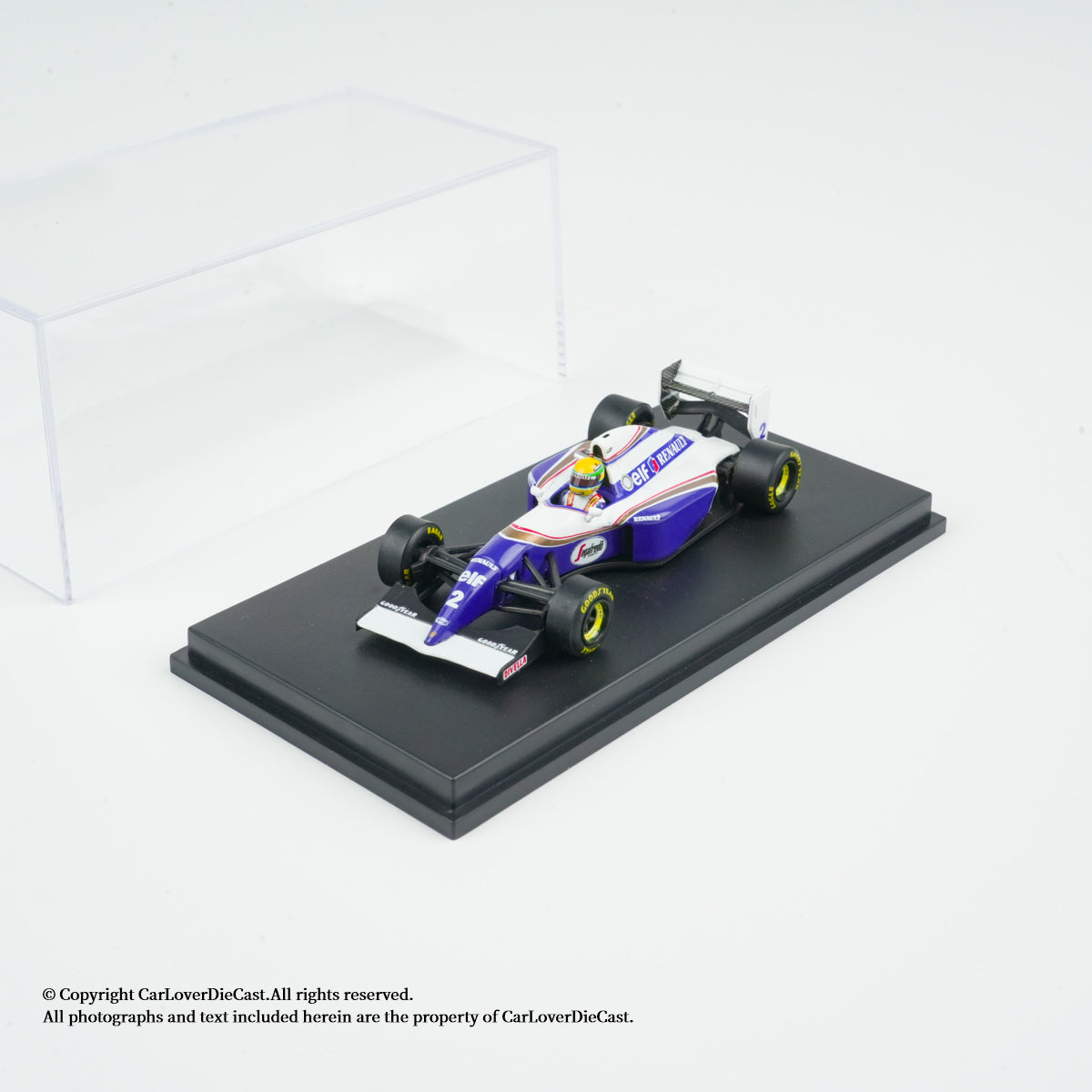 Miniature Minichamps F1 1/43 – Williams Mercedes FW43B De Latifi – GP Bahreïn 2021 – CK Edition