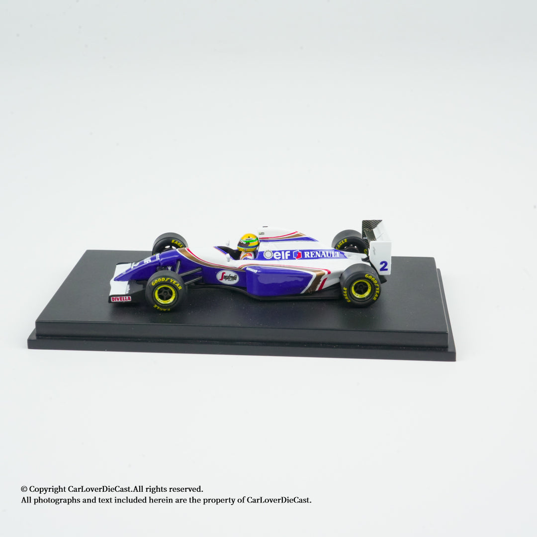Scale 1:64 Ayrton Senna Pacific GP 1994 Williams Renault FW16 - 1:64 Minichamps Model Car