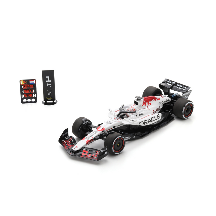 Max Verstappen - Red Bull RB21 Japanese GP 2025 Winner - Special Livery Model Car - Spark Model