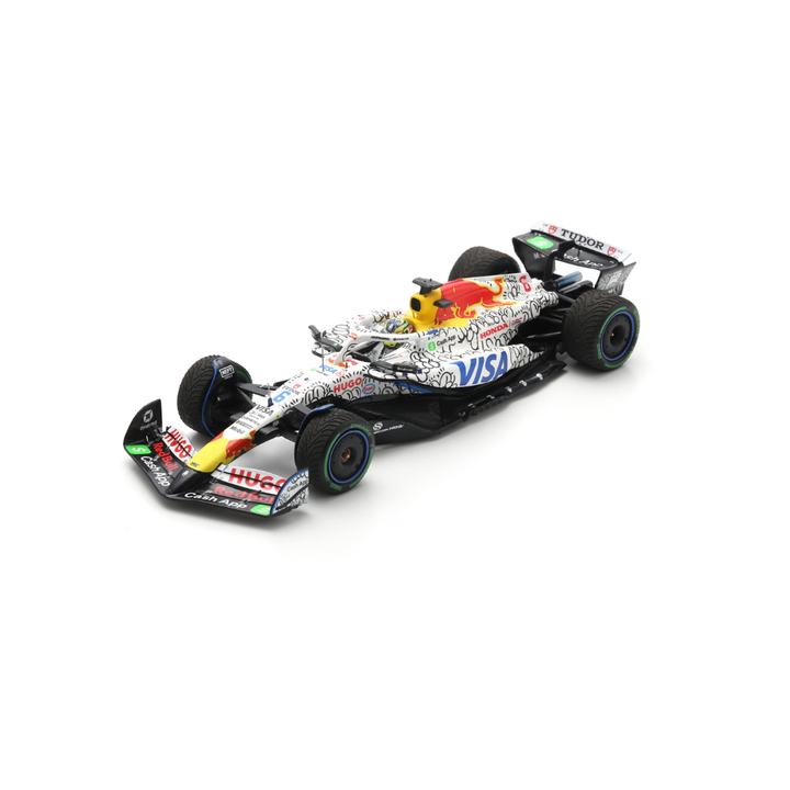 Isack Hadjar – Racing Bulls VCARB 02 British GP 2025 Special Livery Model Car - Spark Model