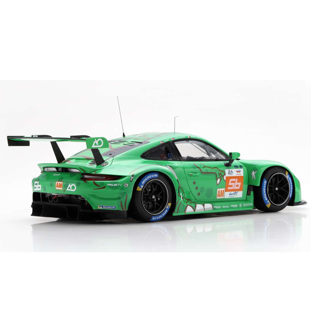 1/18 ポルシェ 911 RSR ルマン 2023 REXY #56 ck-modelcars-video: Porsche 911 RSR-19 #56 24h LeMans 2023