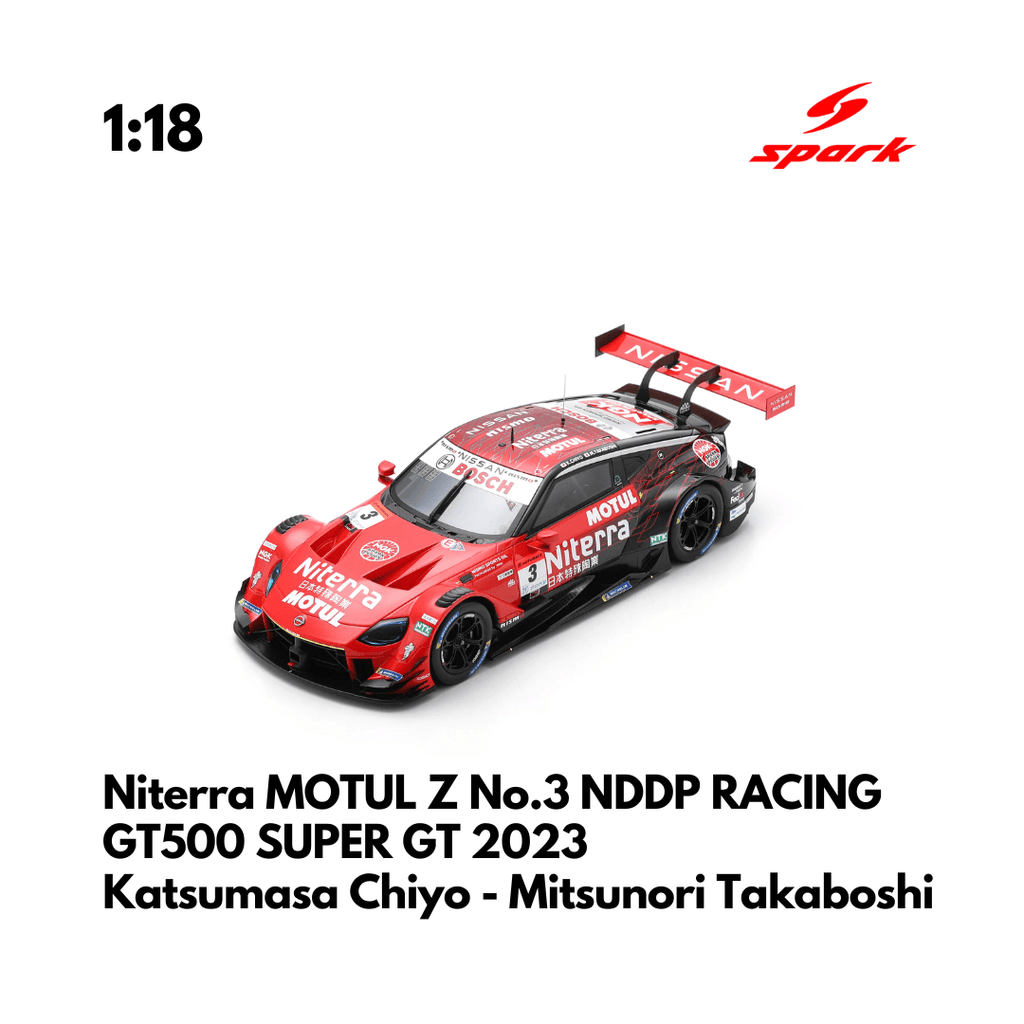 Spark 2023 NISSAN Z ニテラGT500 1/18 Spark 2023 NISSAN Z Niterra GT500 1:18 | eBay