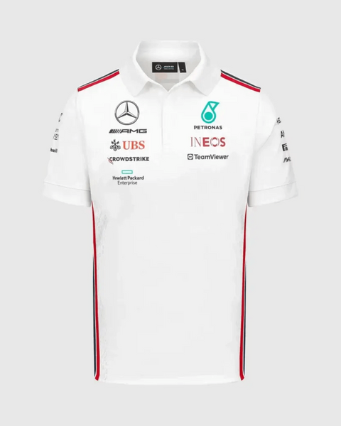 Mercedes-AMG Petronas – 2023 Team Polo - white