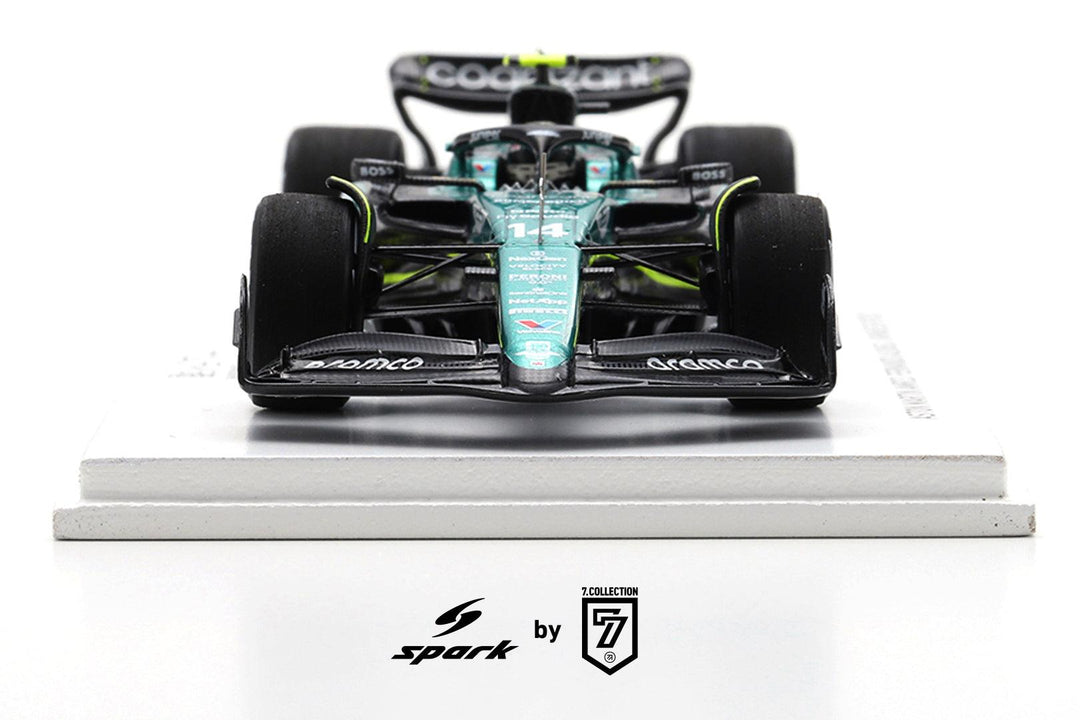 🇯🇵 サムライ魂 Fernando Alonso Aston Martin AMR23 - Japanese GP 2023 Limited Edition 1:43 Model Car - Spark Model